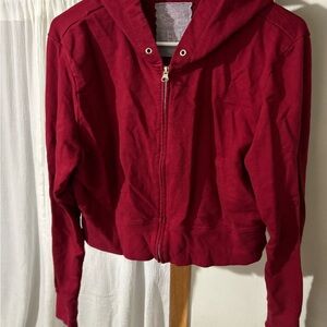 Levi's Women's Deep Red Bomber Jacket